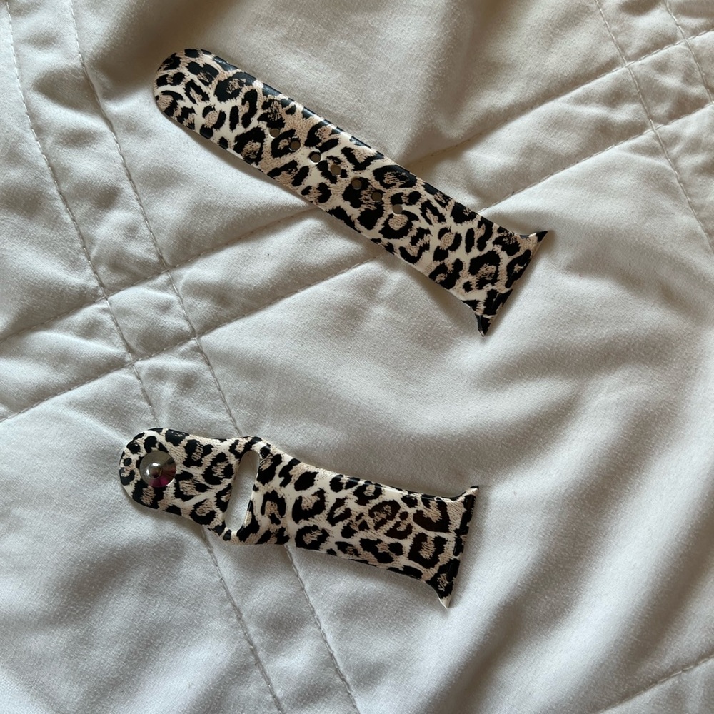 Leopard Print Replacement Watch Band - Women’s Fashion Accessory